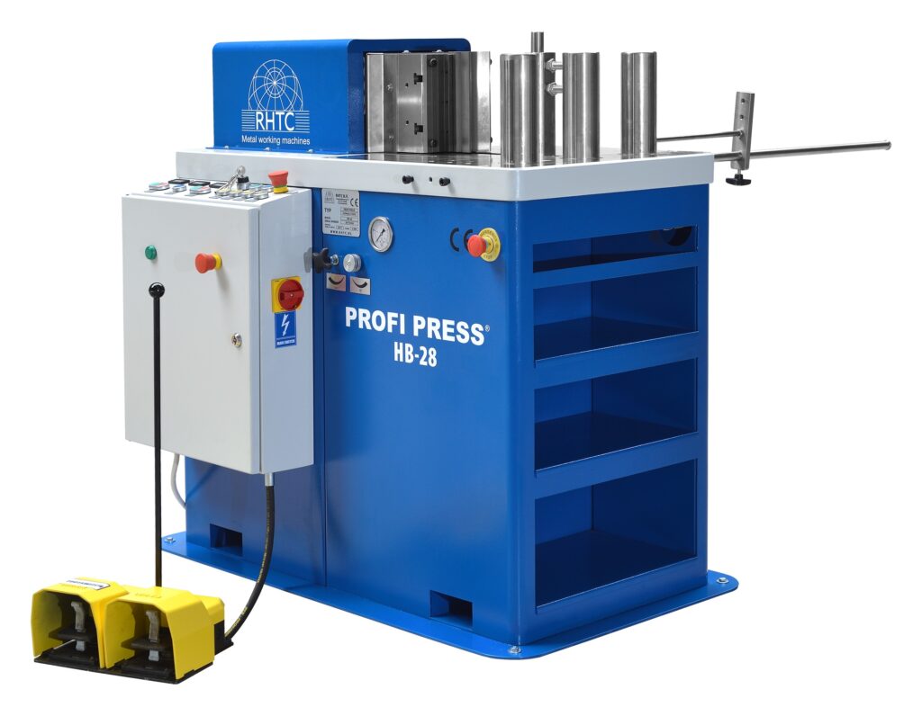 horizontale hydraulische Presse