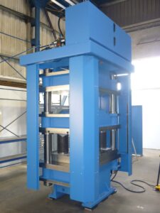 Large four column press