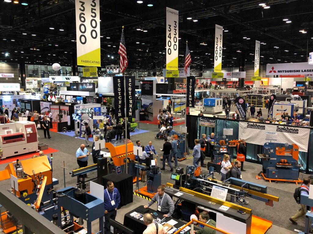 Visiting the FABTECH 2019 in Chicago Profi Press, high quality