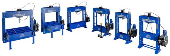 Modelos de prensas hidráulicas Profi Press