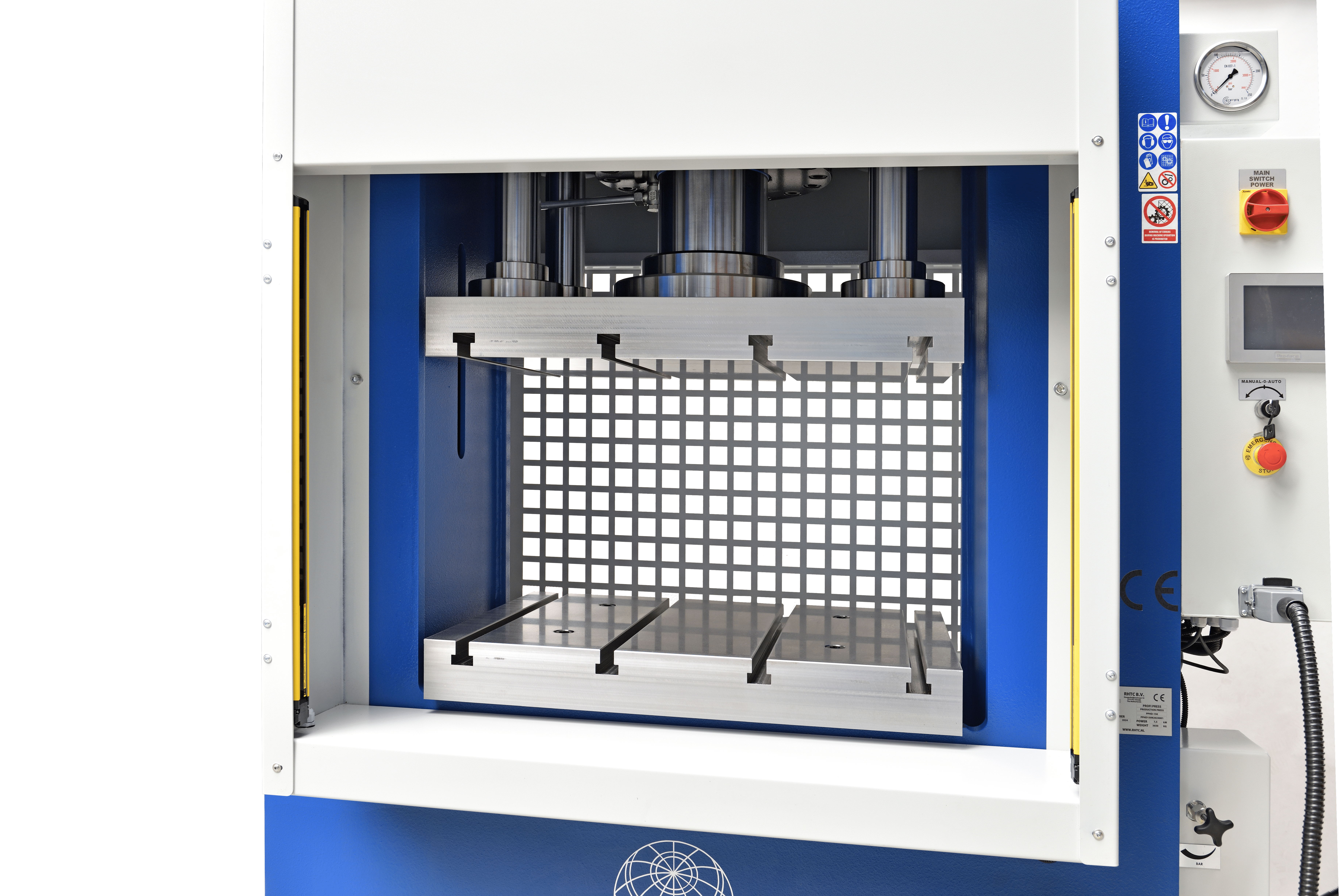 Prensa hidráulica - Prensa de producción - panel de control