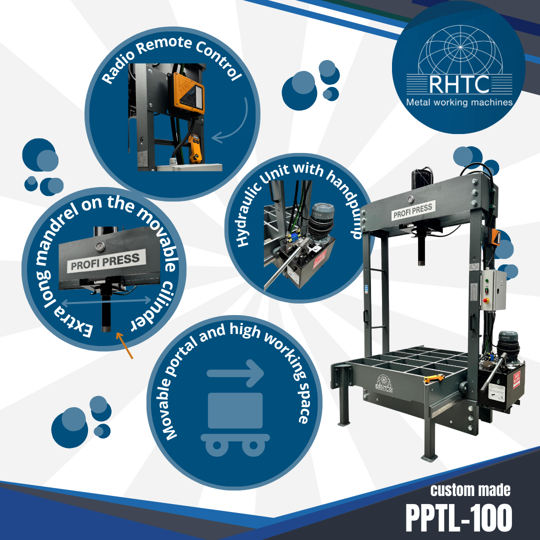 Profi Press Portal Press 100 T custom made Key features